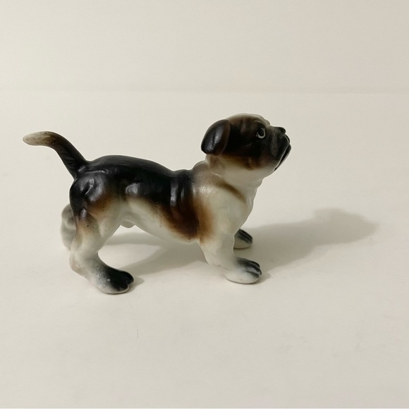Vintage Lot of 2 Bulldog Porcelain Figurines - Picture 8 of 13
